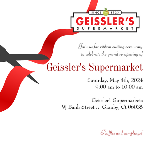 Geissler's Grand Re-Opening