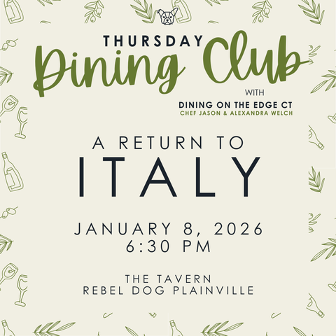 Thursday Dining Club: A Return to Italy