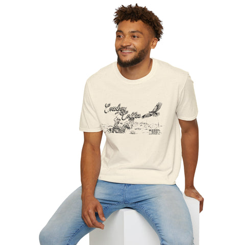 Cowboy Coffee Crewneck Tee