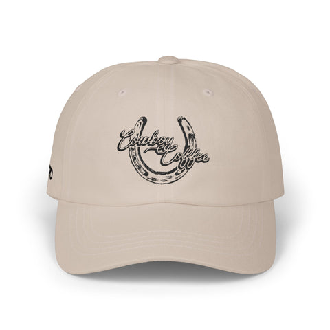 Cowboy Coffee Embroidered Dad Cap