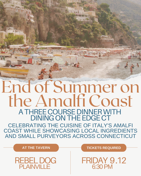 Amalfi Coast Dinner | Friday, September 12