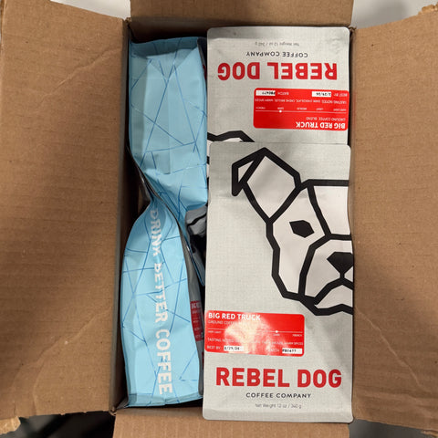OVERSTOCK SALE: Big Red Truck Dark Roast