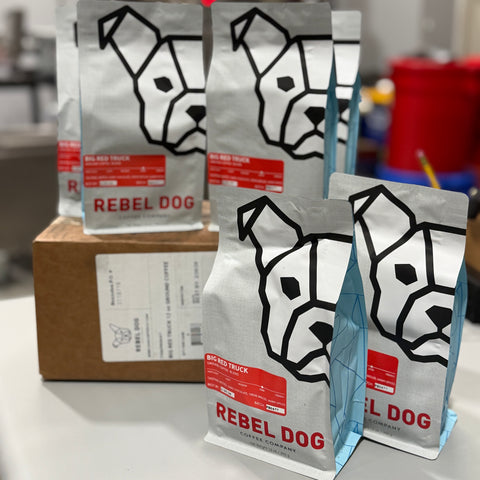 OVERSTOCK SALE: Big Red Truck Dark Roast