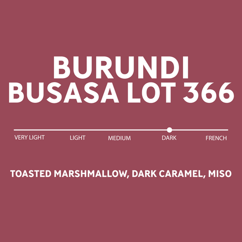 Burundi / Busasa Lot 366