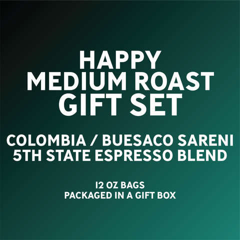 Happy Medium Roast Gift Set